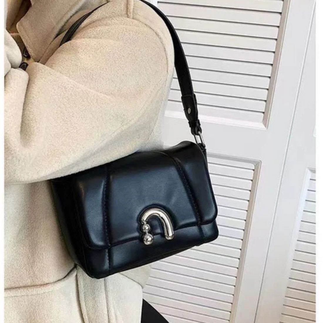 Shoulder Bag Rhombus Underarm