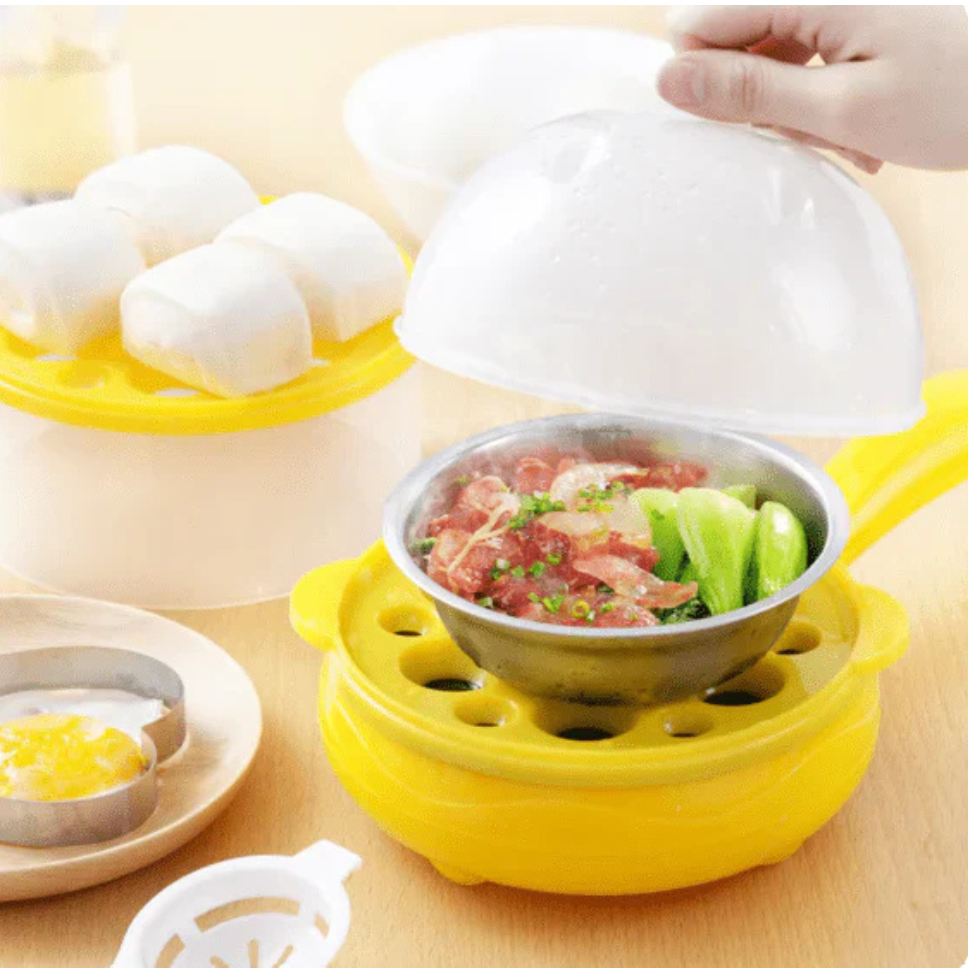 Multi-Functional Egg Boiler